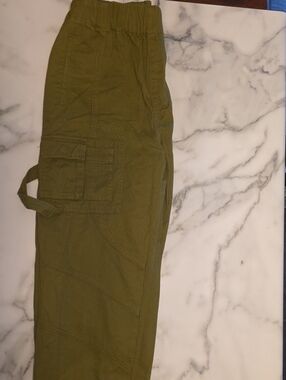 Forever 21 Men's Olive Cargo Pants with Utility Pockets